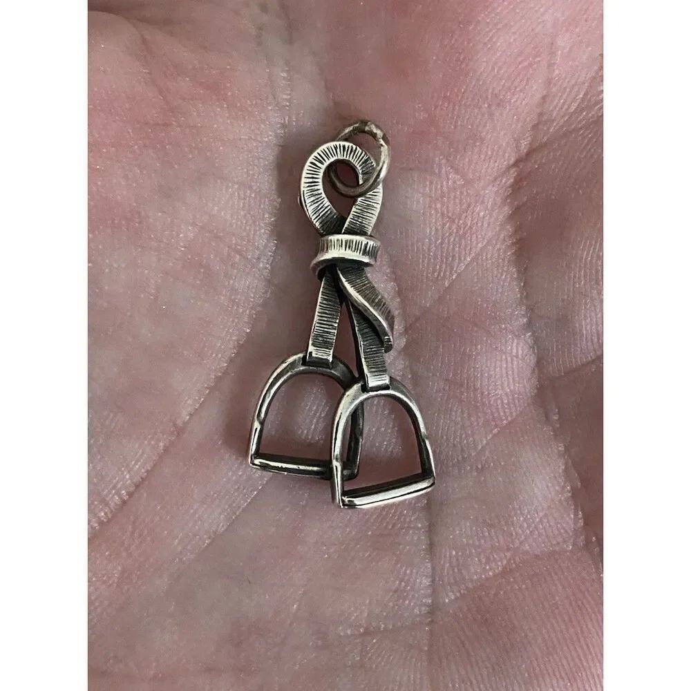James Avery Retired Stirrup Charm